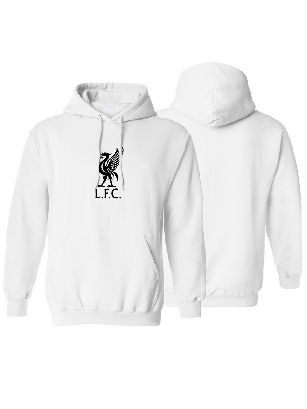 Men’s Liverpool Pullover Hoodie White